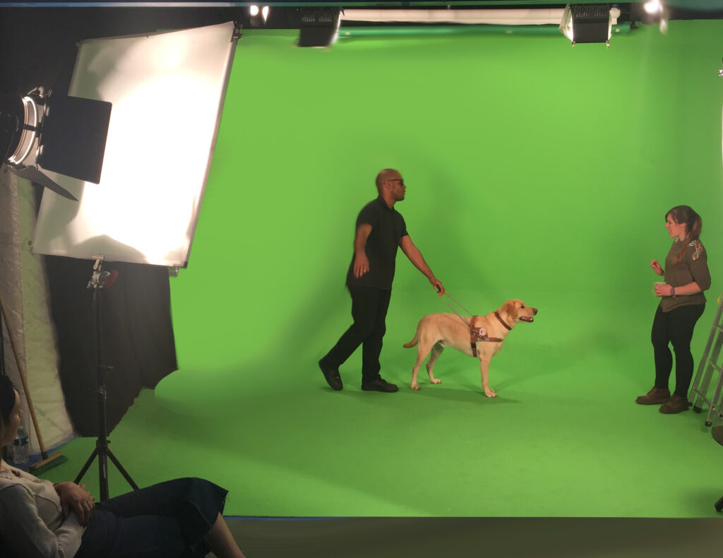 Studio tournage Paris chien